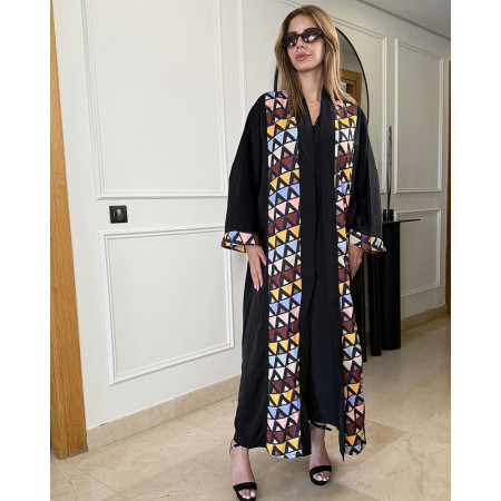 Kimono en crepe de soie