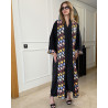 Kimono en crepe de soie