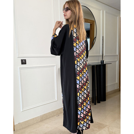 Kimono en crepe de soie