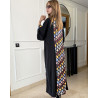 Kimono en crepe de soie