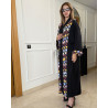 Kimono en crepe de soie