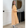 Chemise robe en lin