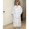 Chemise robe en lin