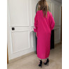 Chemise robe en lin