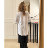 Chemise over size en lin