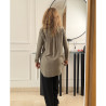 Chemise over size en lin