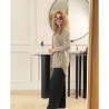 Chemise over size en lin