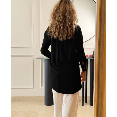 Chemise over size en lin