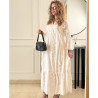 Chemise robe brodée