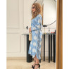 Chemise robe brodé