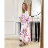 Chemise robe en lin