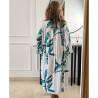 Chemise robe en lin