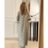 Chemise robe en lin