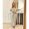 Chemise robe en lin