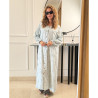 Chemise robe en lin