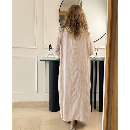 Chemise robe en lin