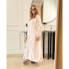 Chemise robe en lin
