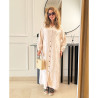 Chemise robe en lin