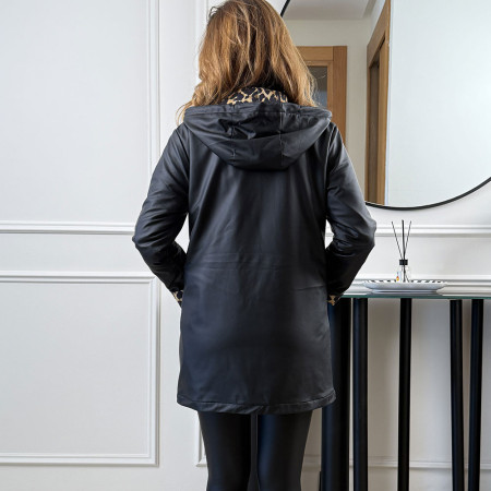 Veste en simili cuir