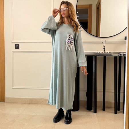Robe en maille fine