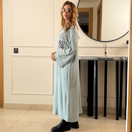 Robe en maille fine
