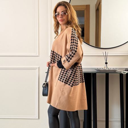 Cardigan en maille fine