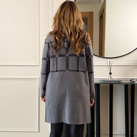 Cardigan en maille fine