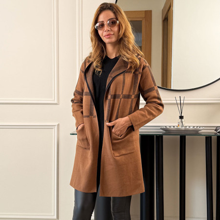 Cardigan en maille fine