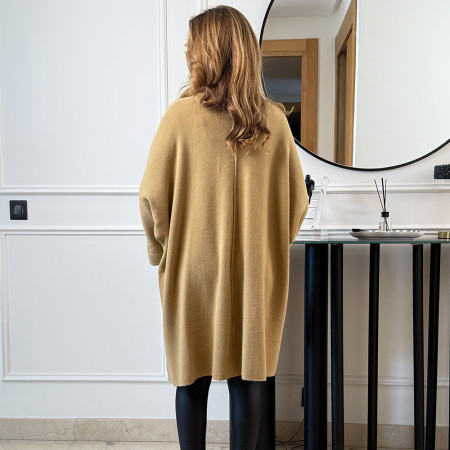 Cape en maille fine