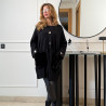Cape en maille fine