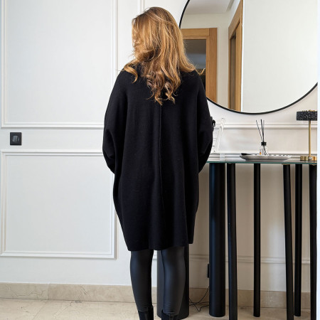 Cape en maille fine