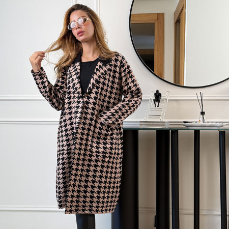 Cape en maille fine