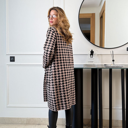 Cape en maille fine