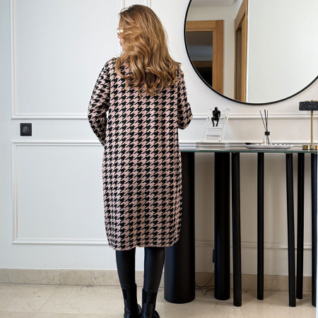 Cape en maille fine