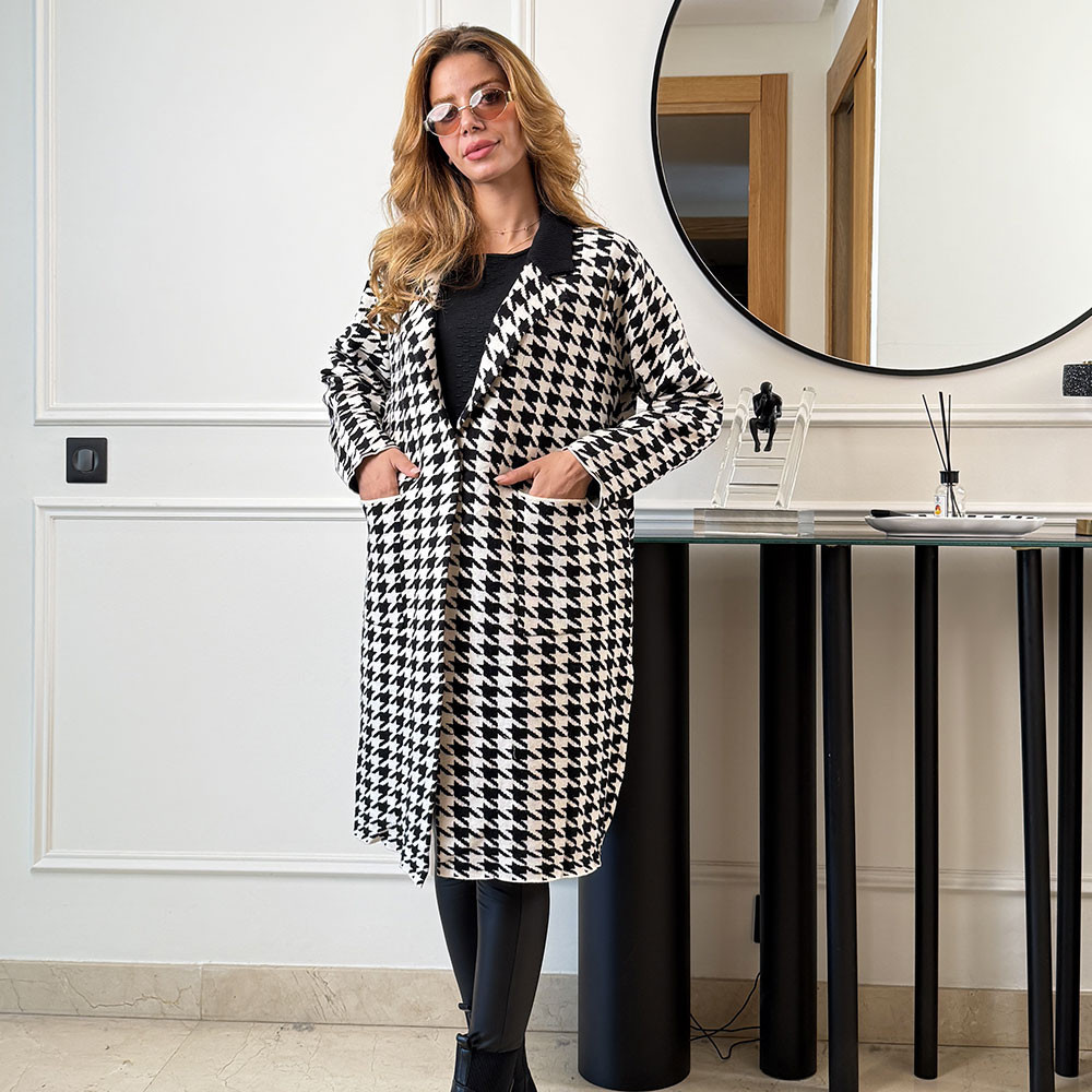 Cape en maille fine