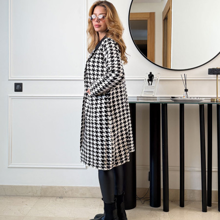 Cape en maille fine