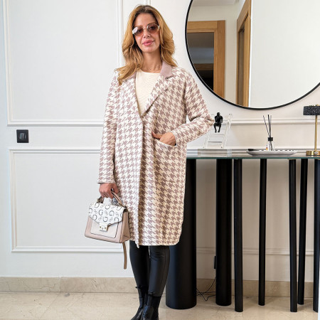 Cape en maille fine