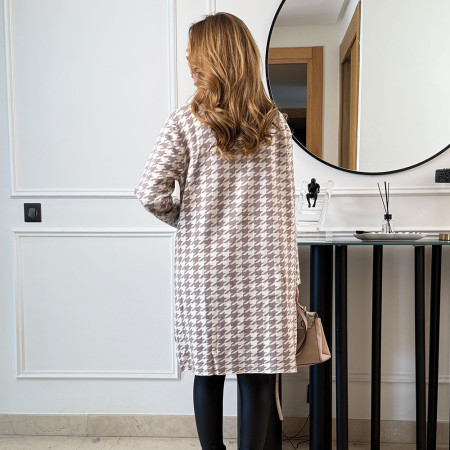 Cape en maille fine