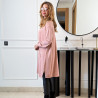 Pull long en maille fine
