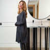 Pull long en maille fine