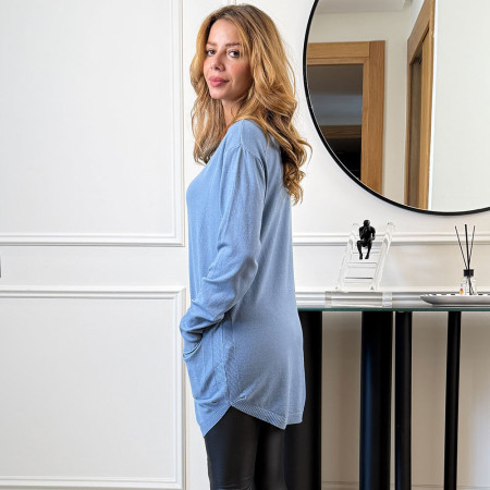 Pull en maille fine