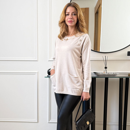 Pull en maille fine