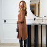 Pull robe en maille fine
