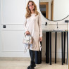 Pull robe en maille fine