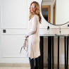 Pull robe en maille fine