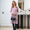 Pull robe en maille fine