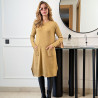 Pull robe en maille fine