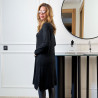 Pull robe en maille fine