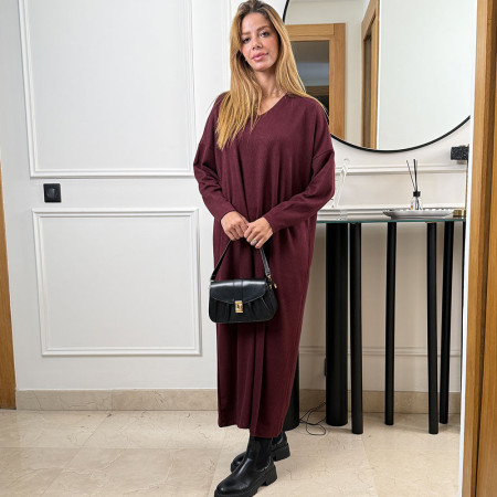 Robe en maille