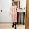 Pull robe en maille fine